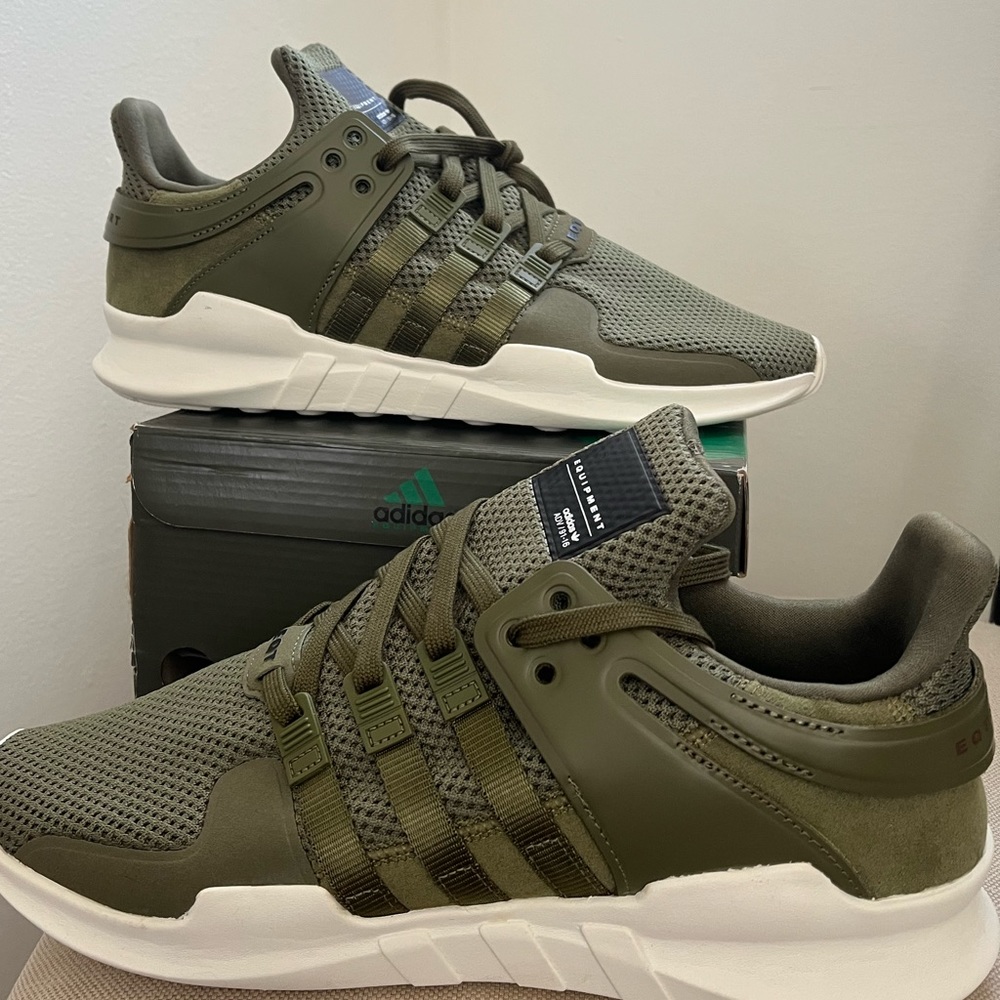 Adidas Equipment Support Advanced Men’s Size 11 in Olive